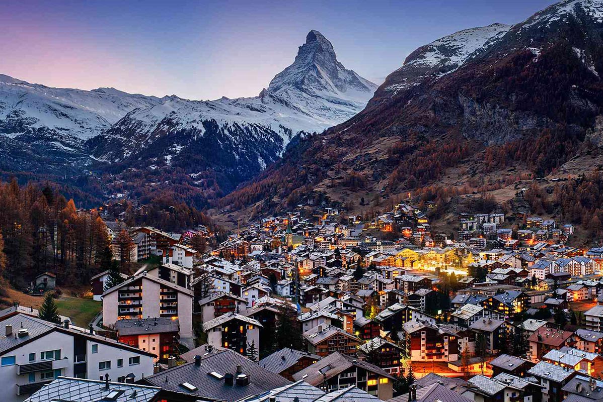 Switzerland Zermatt Jet Charter