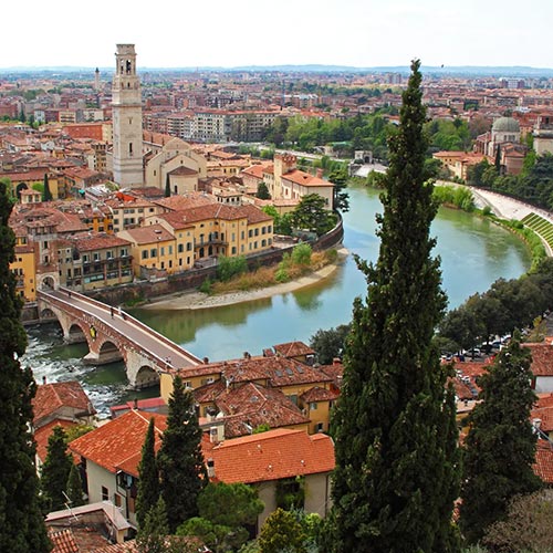 Verona Venice Italy