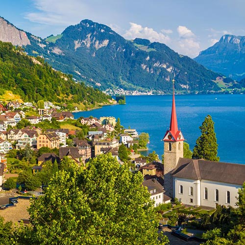 Weggis Lucerne Switzerland